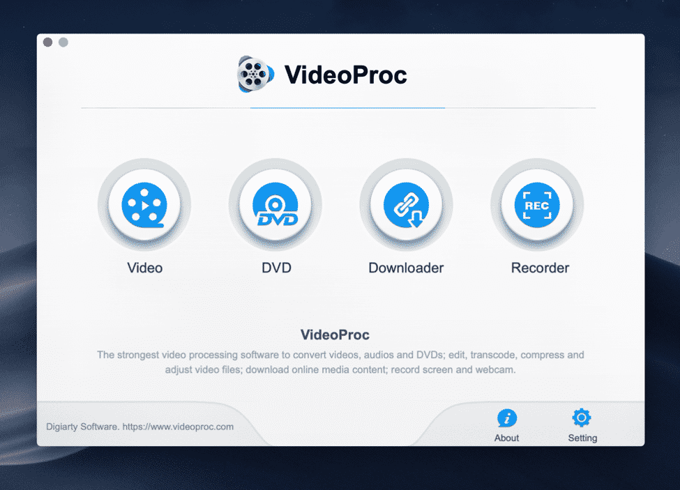 VideoProc Screenshot