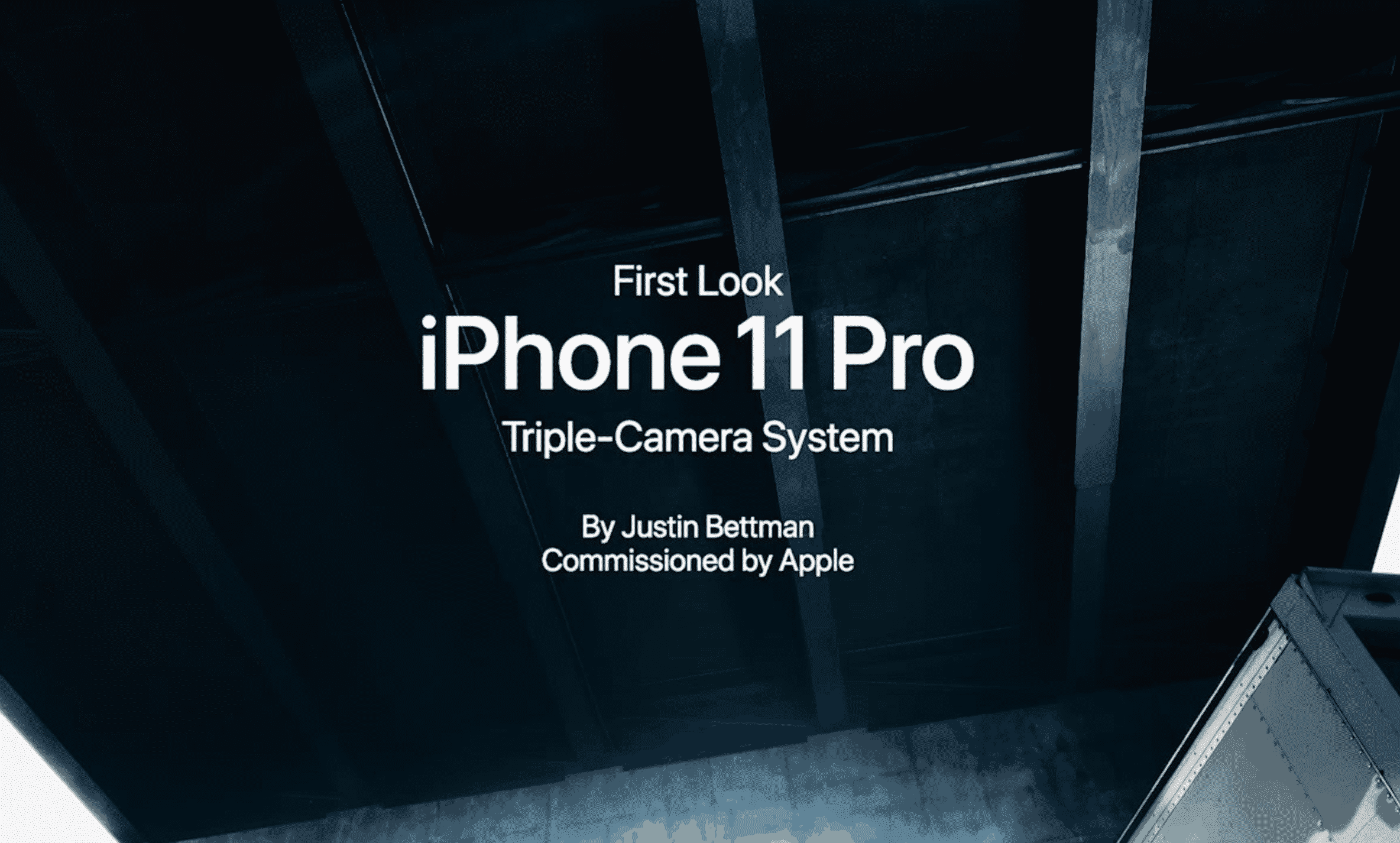 Apple Shows Off The iPhone 11 Pro's Cameras in a 'Behind the Scenes' Video