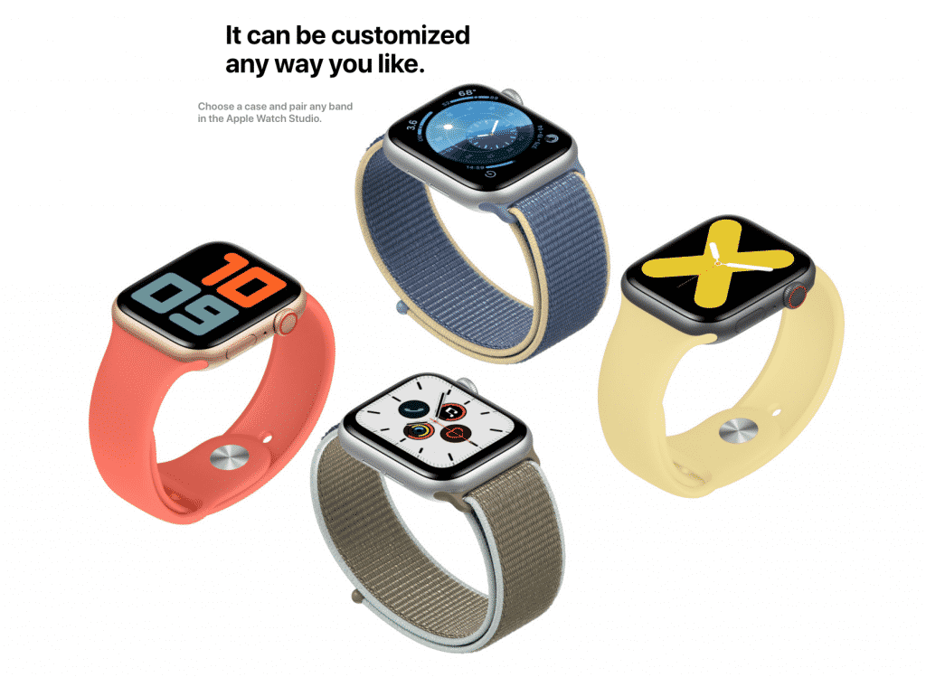 Customize the Apple Watch Series 5