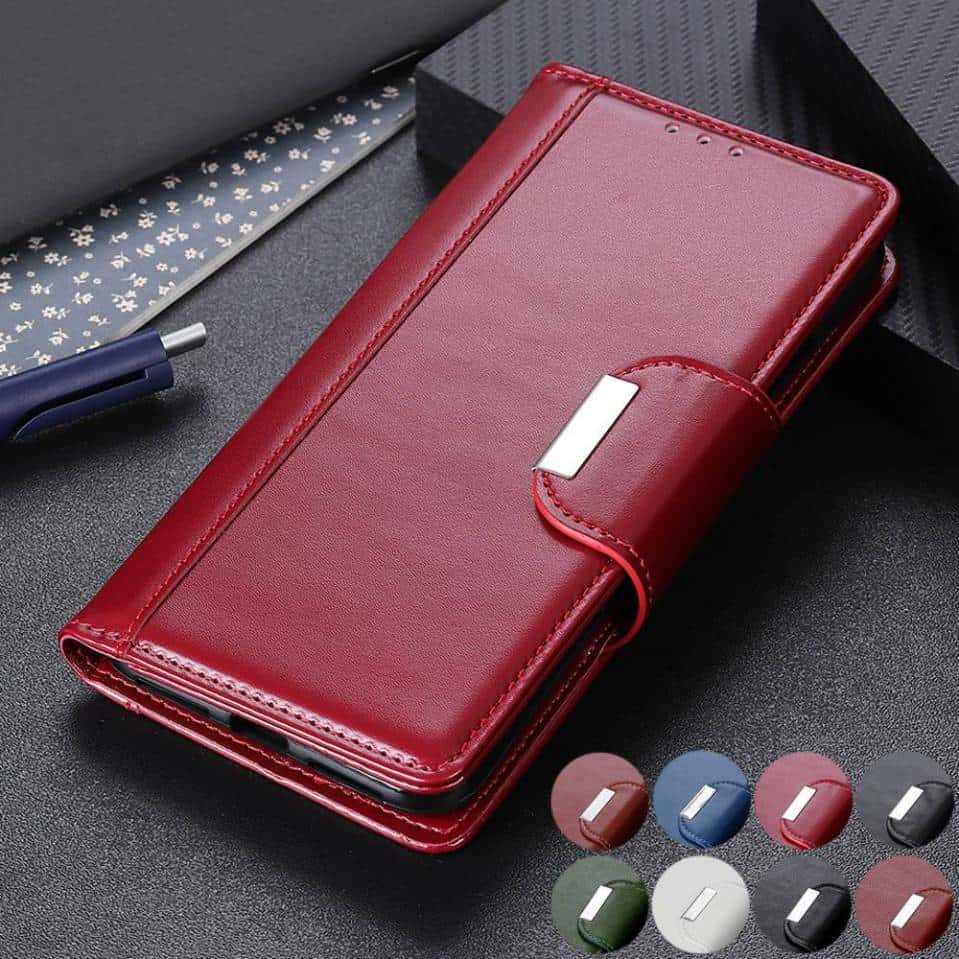 Full Body Business Magnetic Leather Wallet Case for iPhone 11, iPhone 11 Pro and iPhone 11 Pro Max