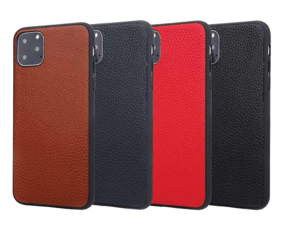 Genuine Leather Soft TPU Case for iPhone 11