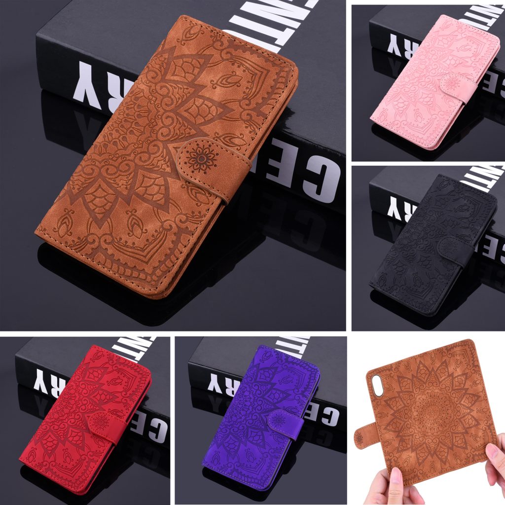 Leather Coque Wallet Girls Case for iPhone 11, iPhone 11 Pro and iPhone 11 Pro Max