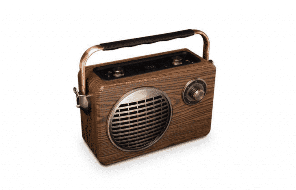 LuguLake Handheld Multi-Functional Retro Bluetooth Speaker
