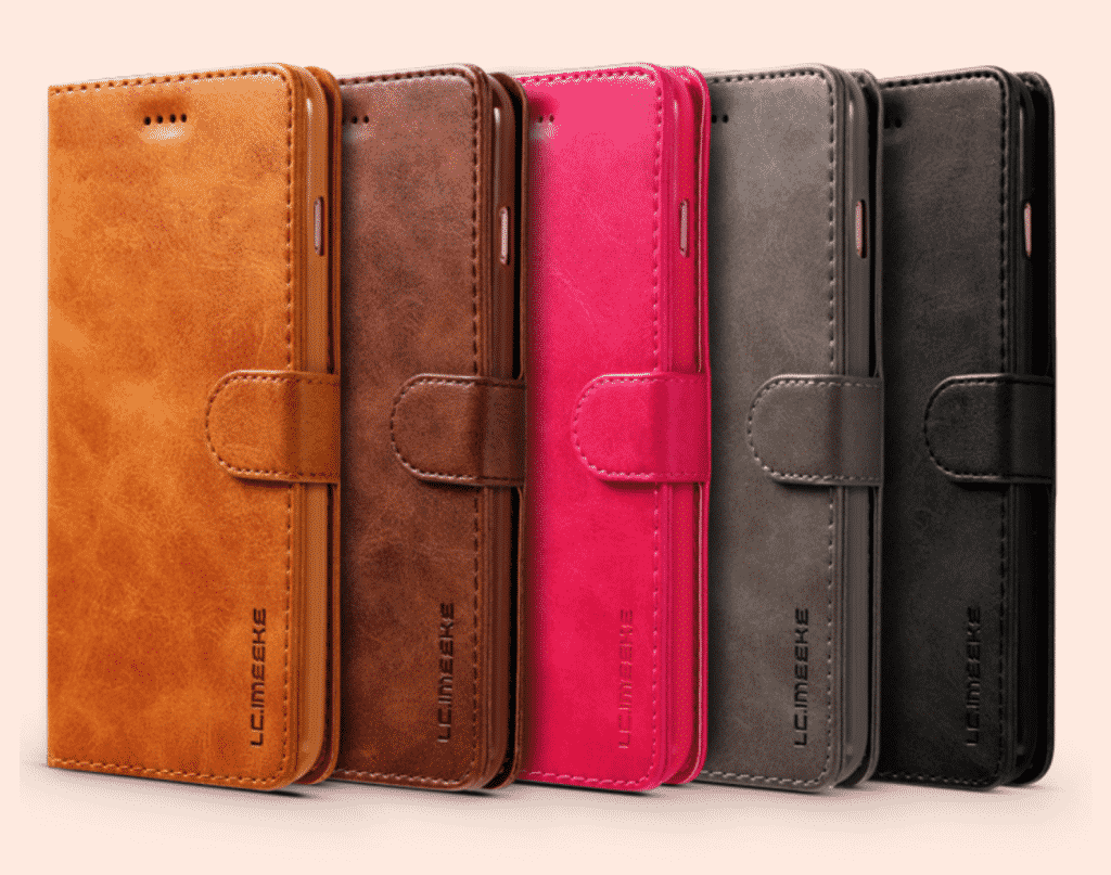 Retro Fundas Leather Case for iPhone 11