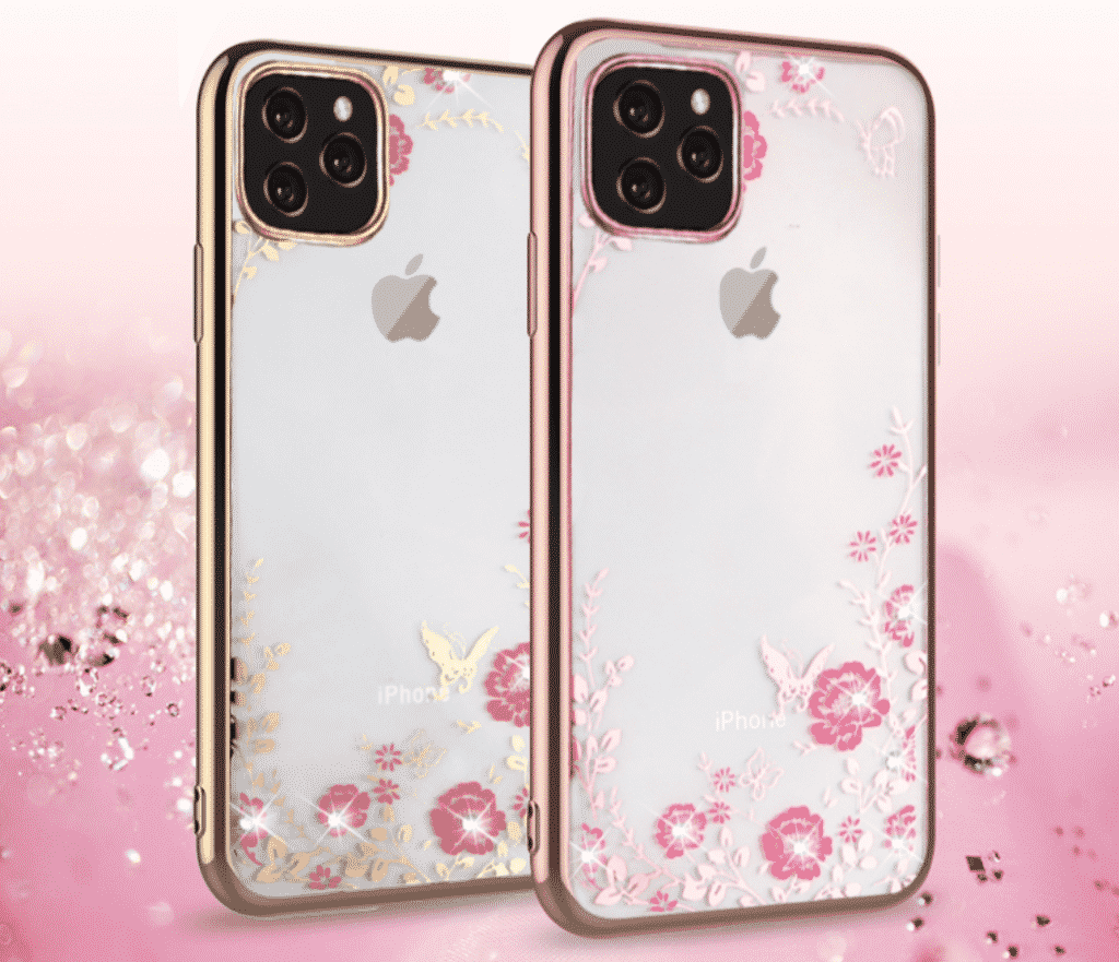 This iPhone 11 Pro Max case is one of the best for girls who are looking for a transparent case with some flowers on it.
