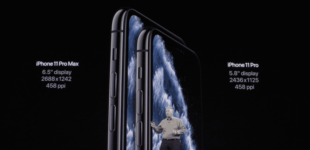 iPhone 11 Pro and iPhone 11 Pro Max Display