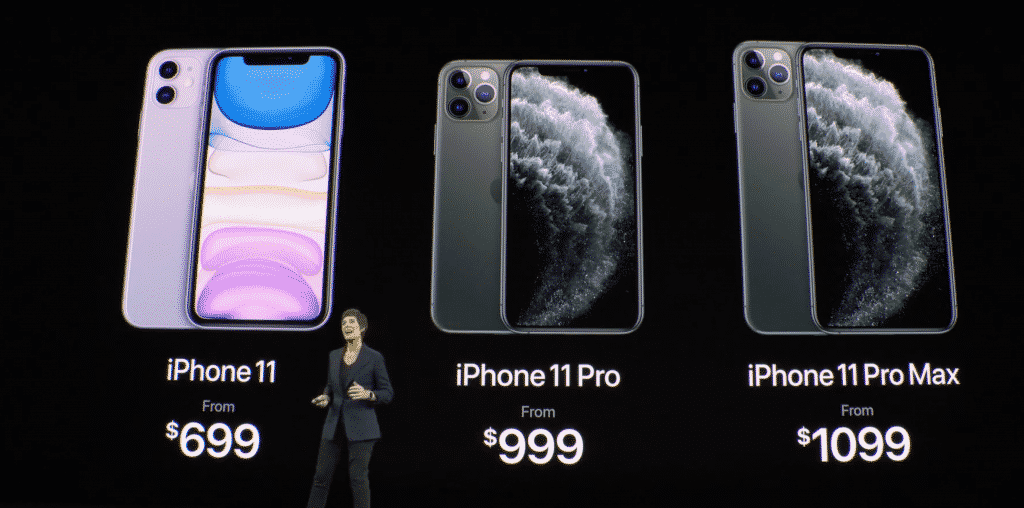 iPhone 11 Pro and iPhone 11 Pro Max Price