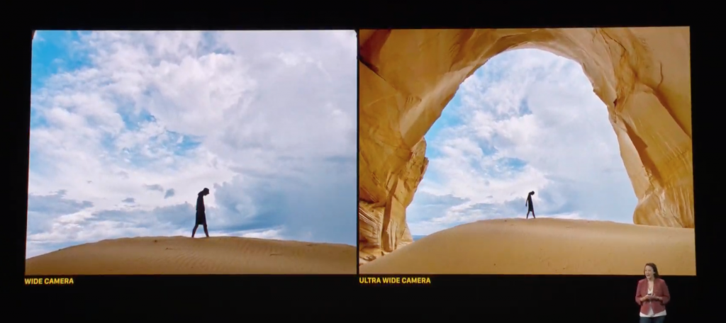 iPhone 11 wide camera