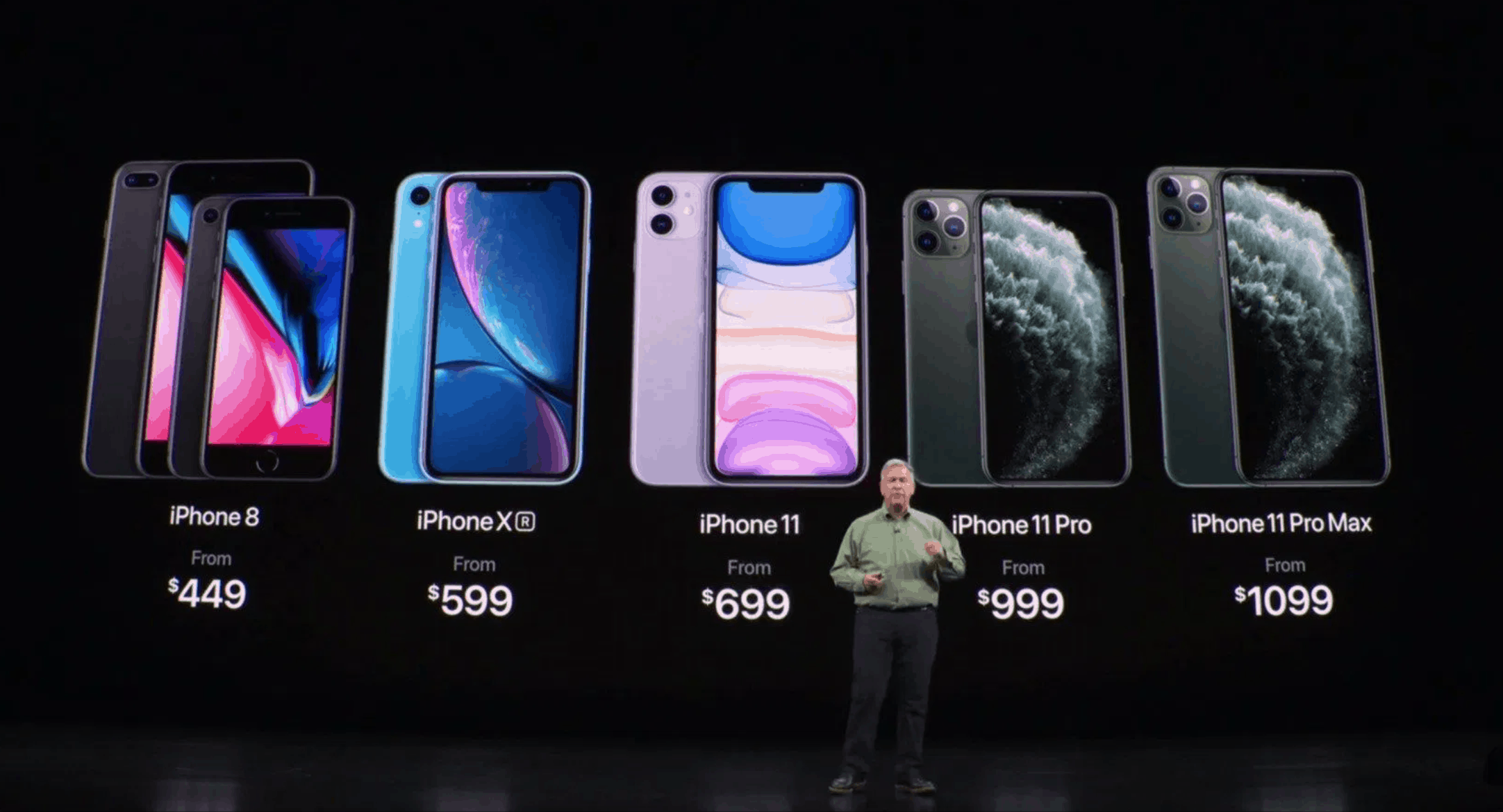 iPhone 8 iPhone XR iPhone 11 Announcement