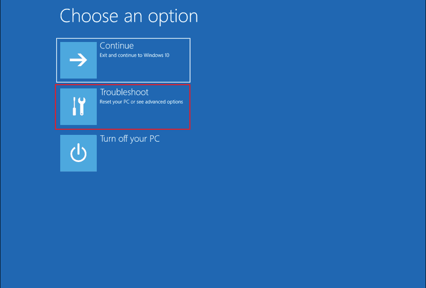 Repair your computer