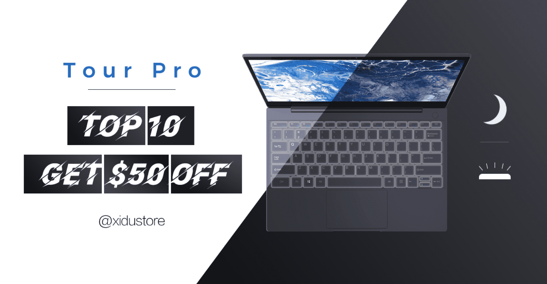 XIDU Tour Pro laptop is a new competitor of the MacBook with a 2K Screen