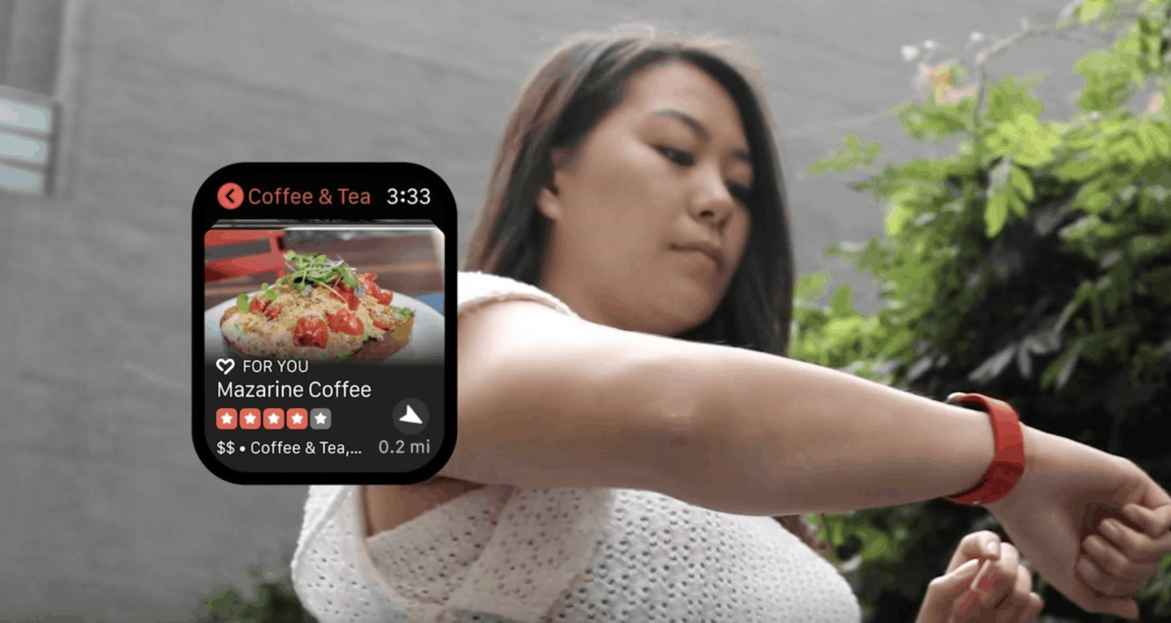 Yelp App Adds Compass Support for Apple Watch