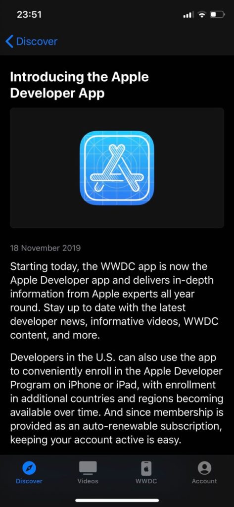 WWDC App Updated with New Name and Content