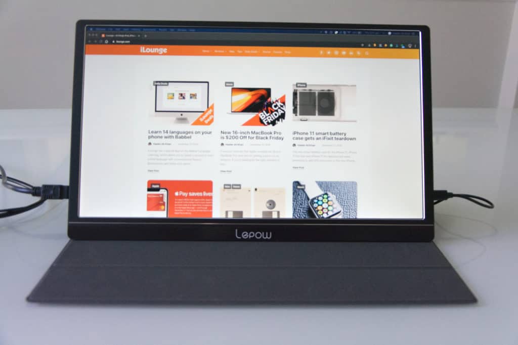 This is the Lepow Portable Monitor.