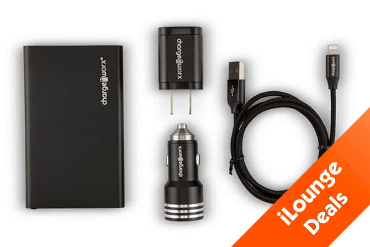 The Complete Charging Kit for iPhone, iPad, and iPod by Chargeworx is now 40% Off