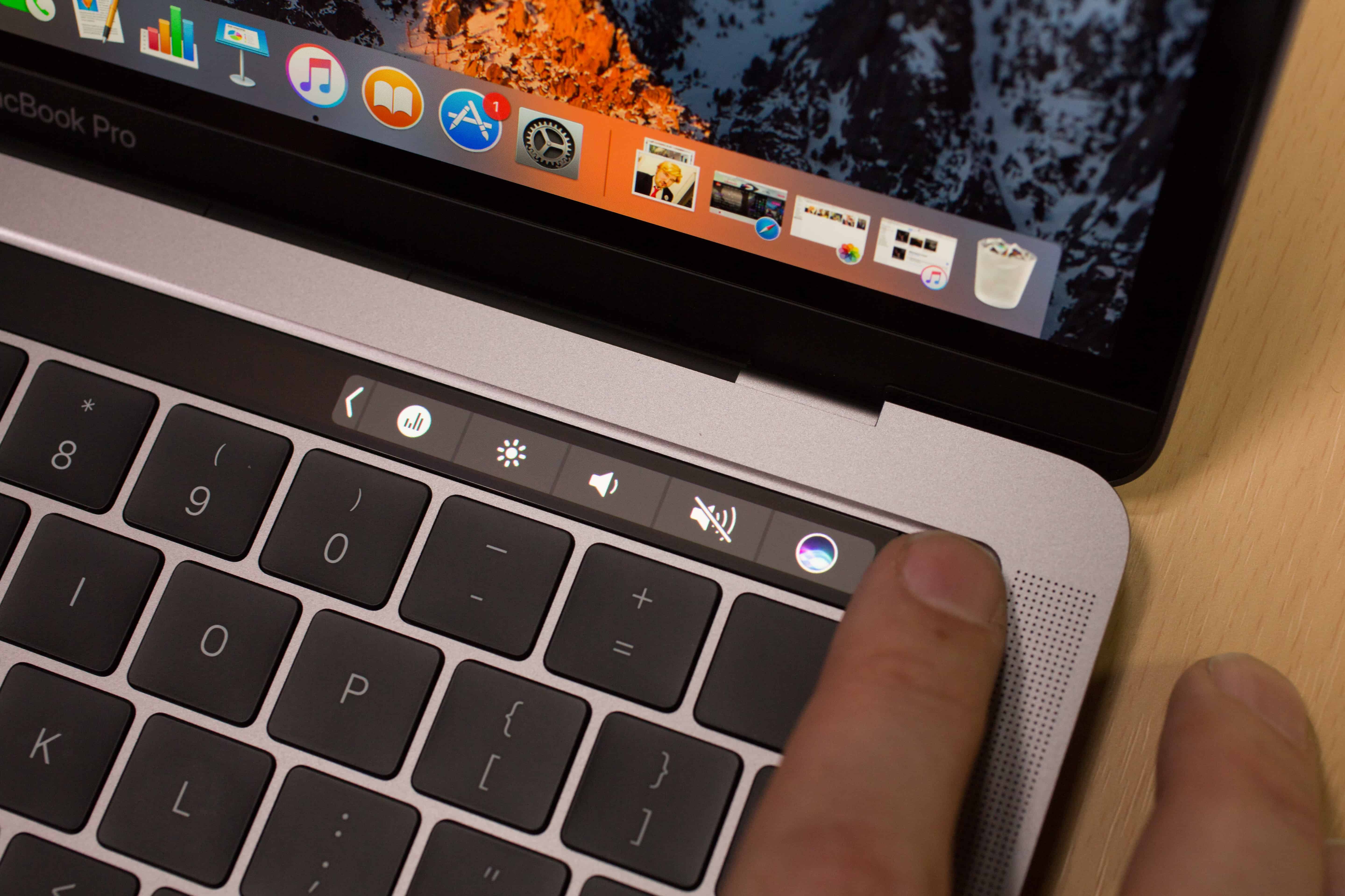 MacBook Pro’s Touch Bar could get Force Touch haptic feedback