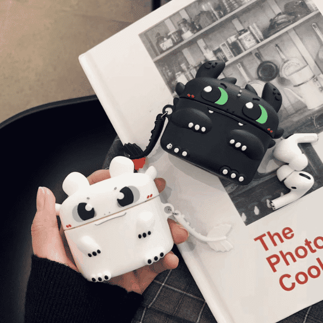 This is a Cute 3D Silicone case for the AirPods Pro.