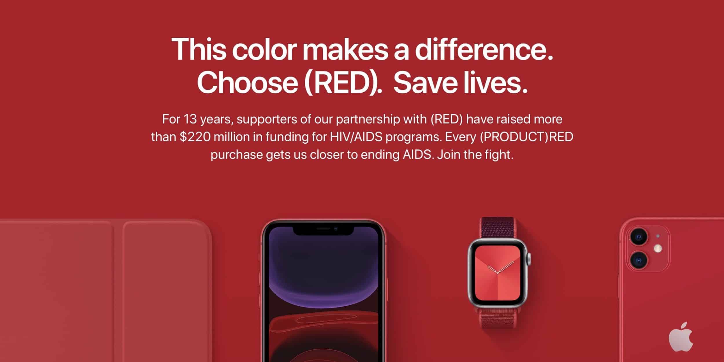 This is the RED Organization banner by Apple.