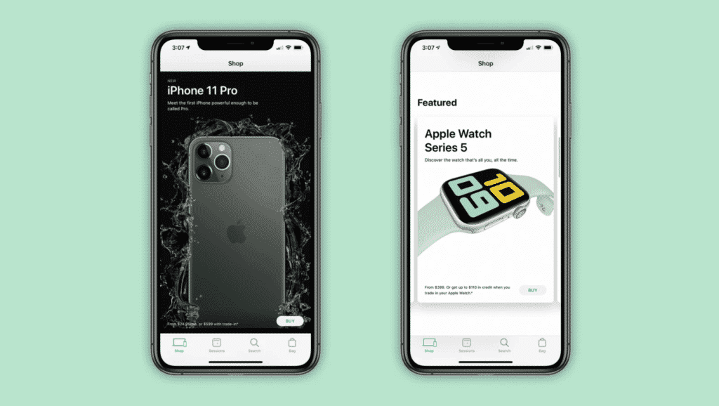 Apple Store App Gets New-Look Shop Tab