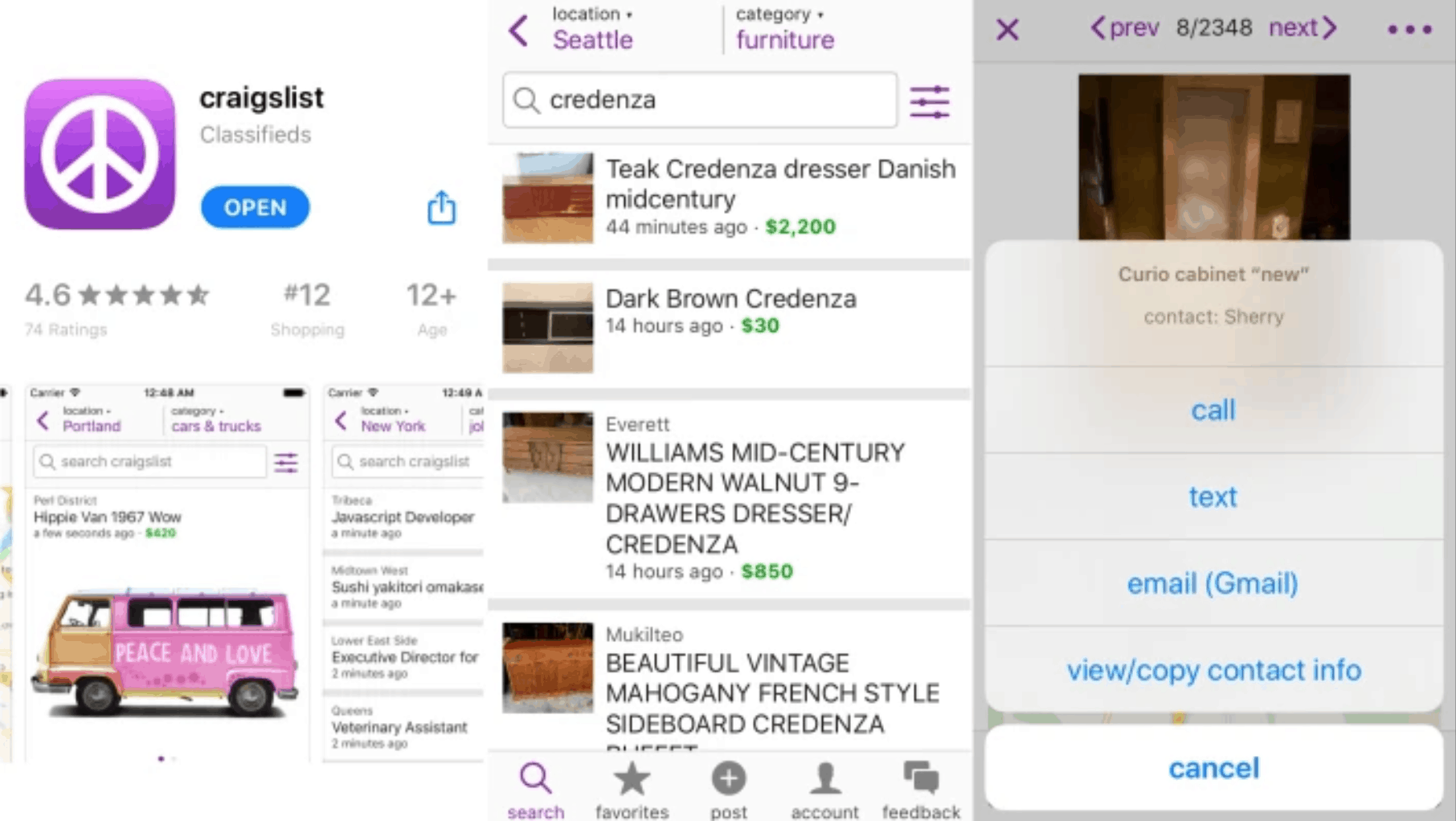 Craigslist App Finally Appears on iOS