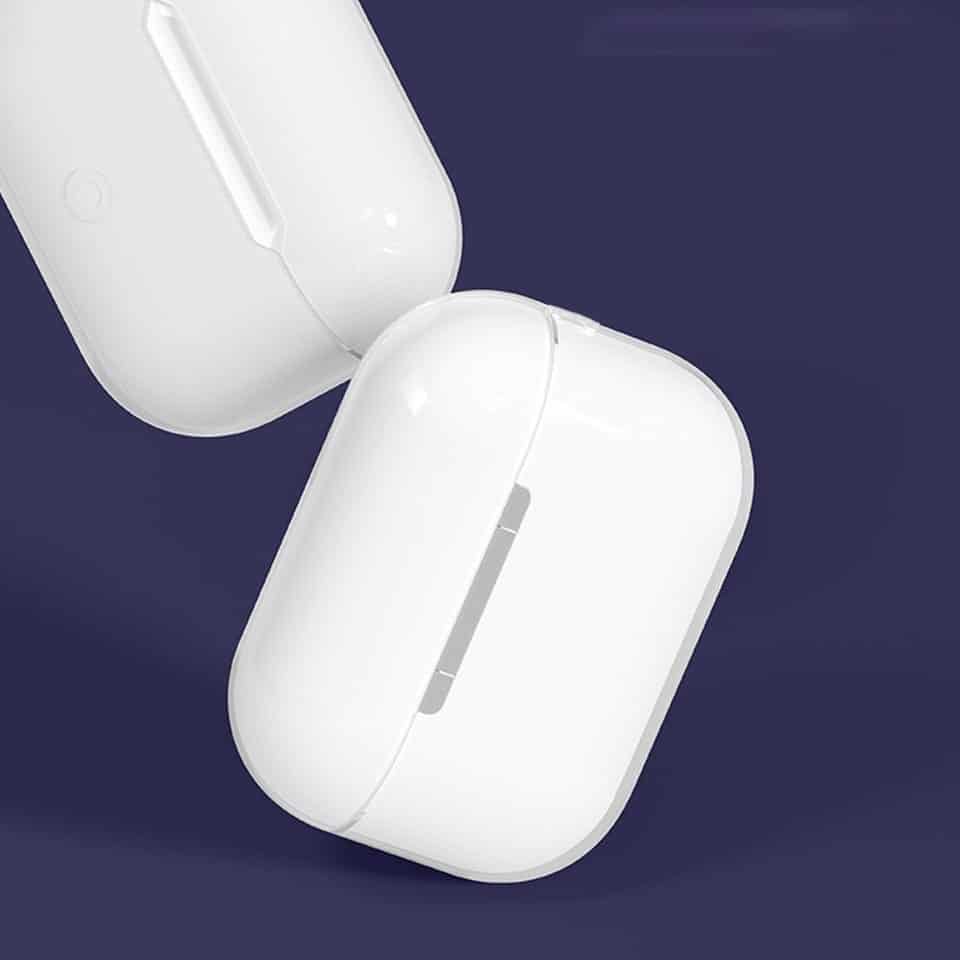 This is a Cute Transparent Hard PC Protective case cover for the AirPods Pro.