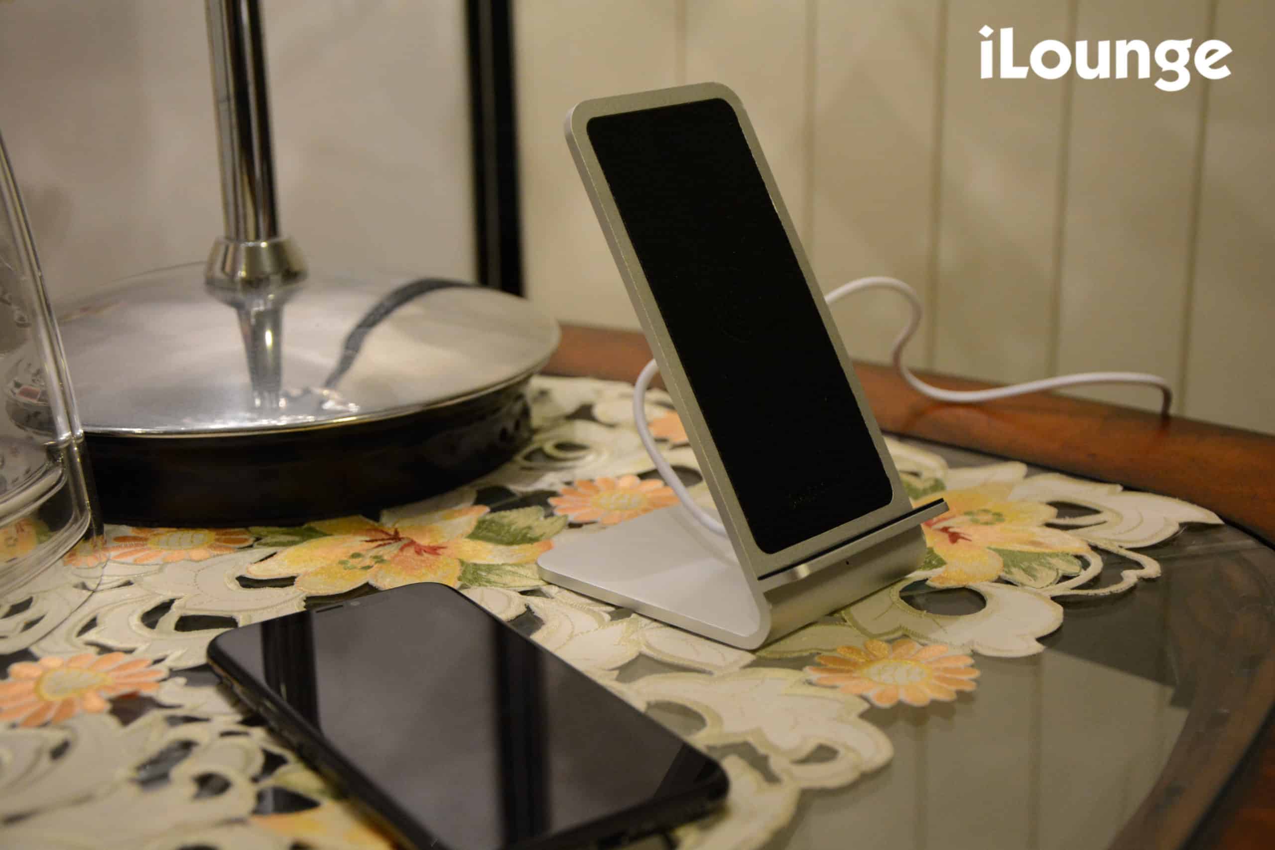 This is the original Gravity Lift Wireless Charging Stand by FuseChicken.