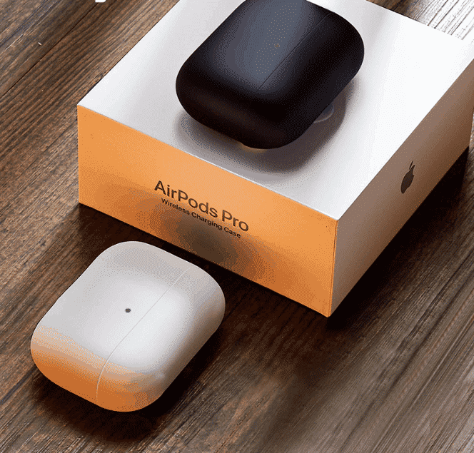 This is Matte Silicone case for the AirPods Pro.