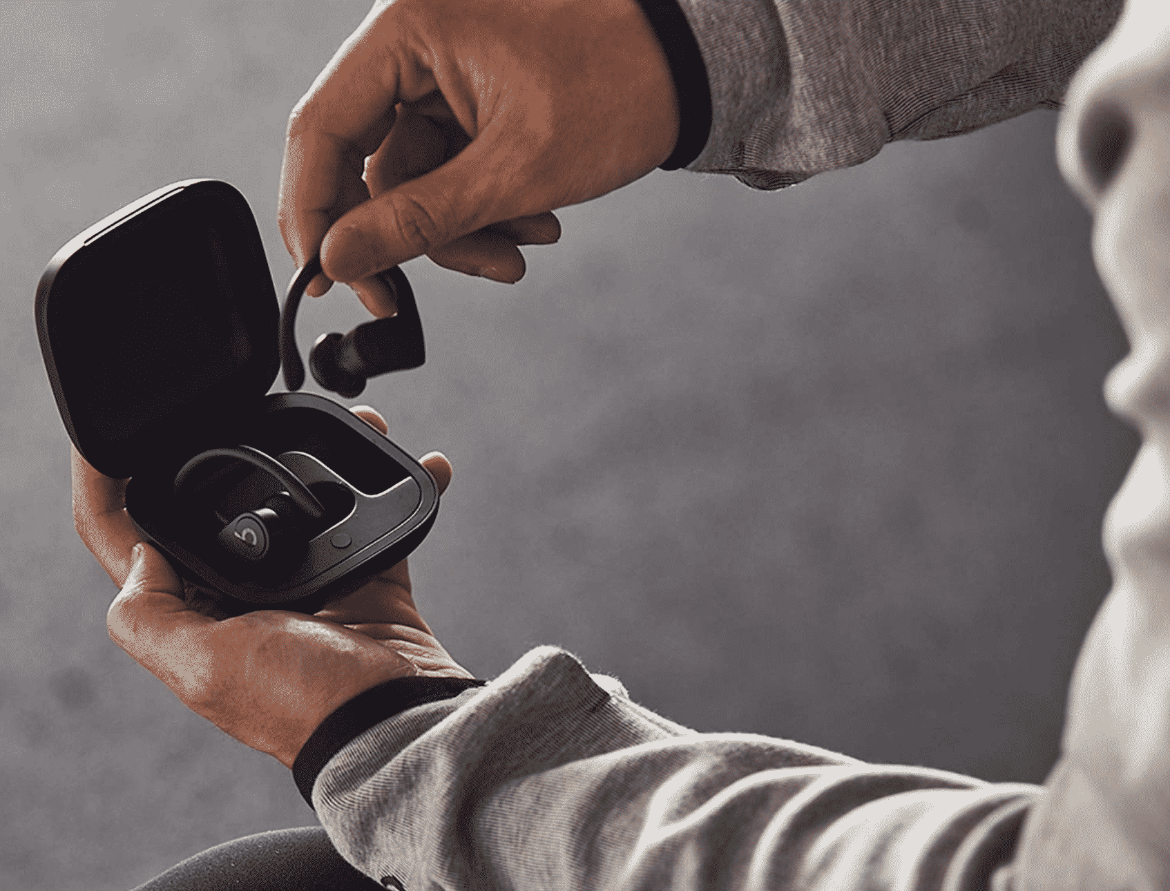 These are the all new Powerbeats Pro by Beats.