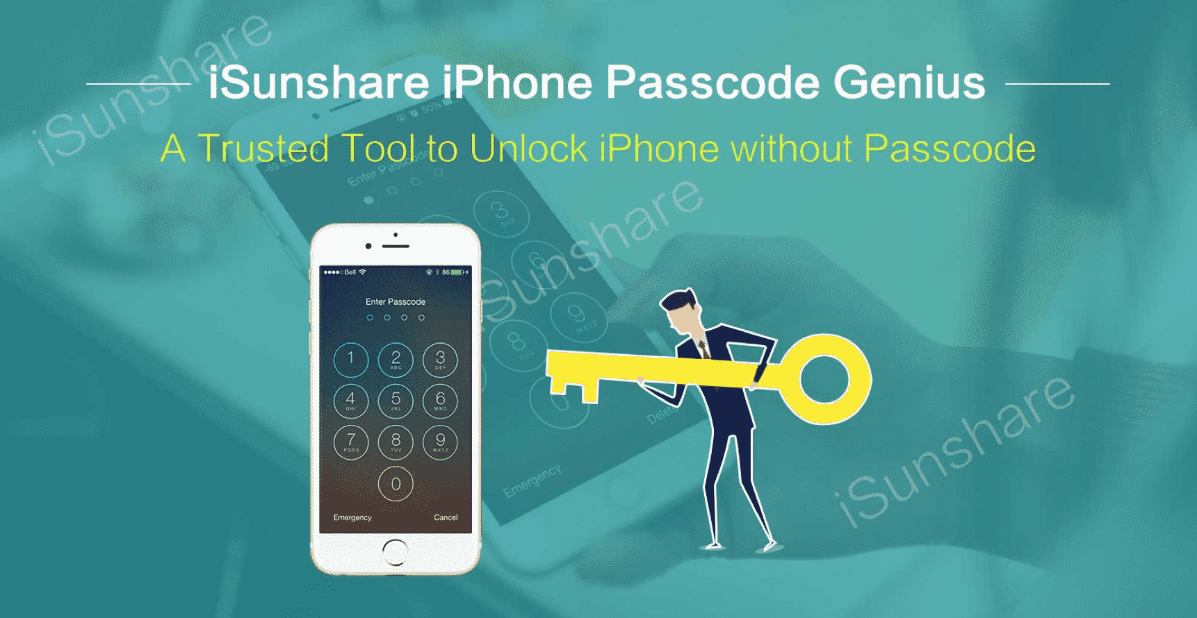iSunshare iPhone Passcode Genius for Windows --Unlock iPhone without Passcode