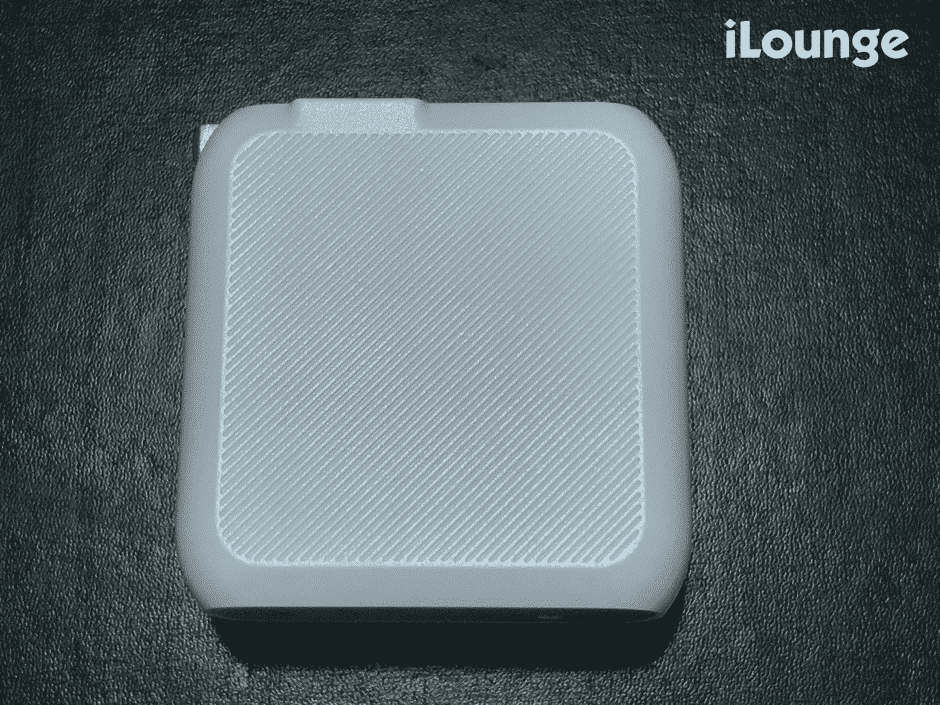 A close up of the Xcentz 45W USB-C Power Adapter