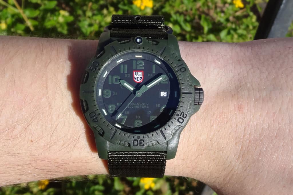 Army Green Luminox Black Ops Watch