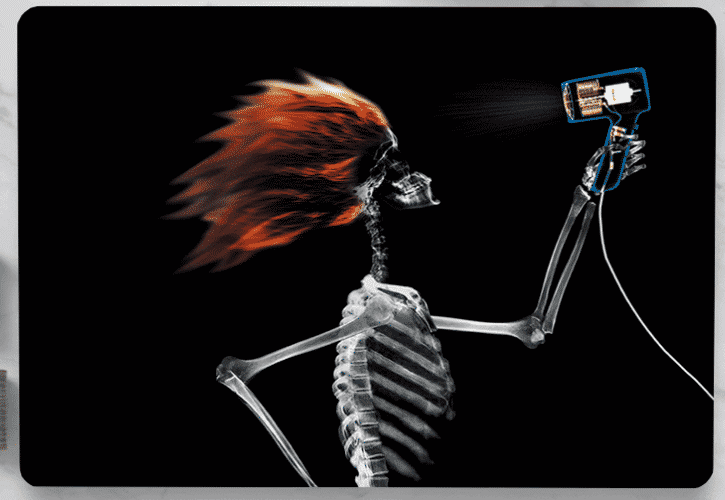 MTT Black Skeleton MacBook Pro 2019 13 inch case