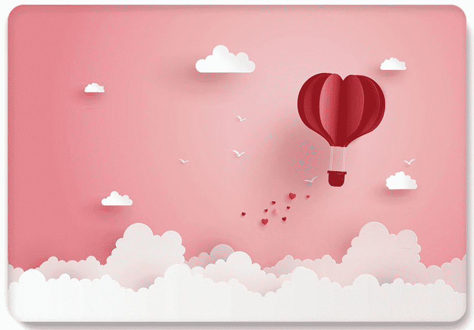 Nature Touch Shell MacBook Air 2019 case