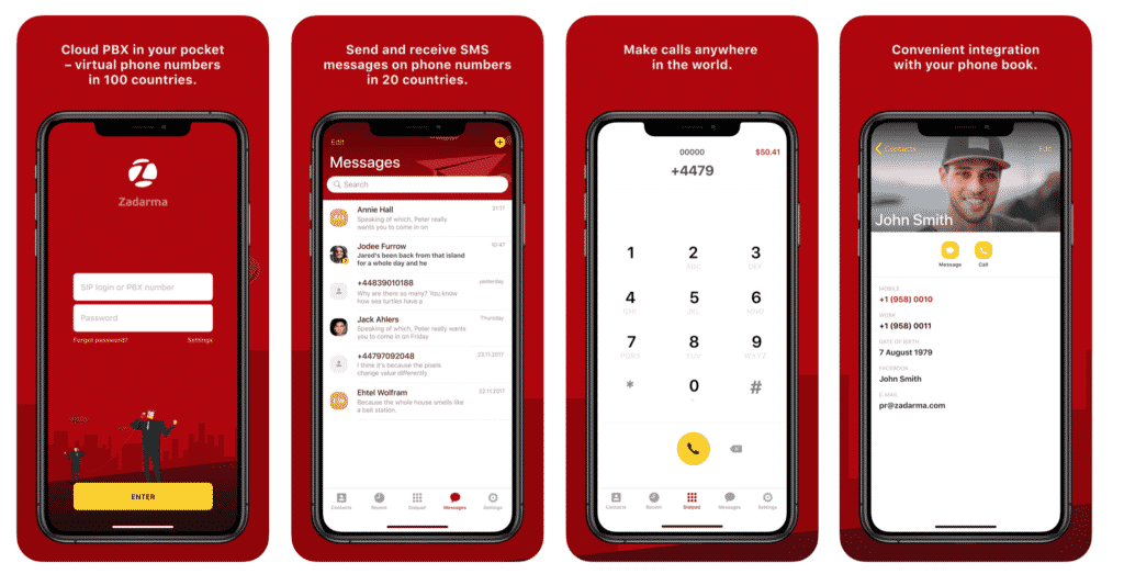 The Zadarma App &ndash; Separate your personal and work calls, but always stay in touch with your clients