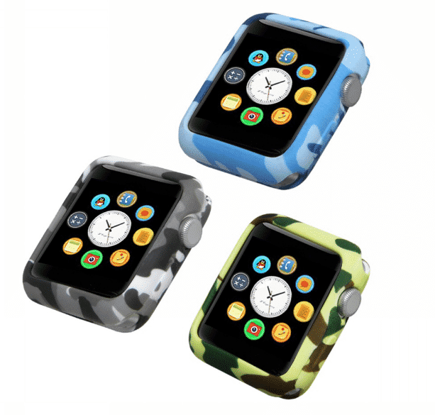 This is the Camouflage Soft Case for 44mm and 40mm Apple Watch Series 5.
