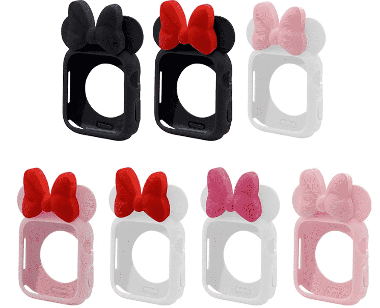This is the Cartoon Minnie Case for 44mm and 40mm Apple Watch Series 5.