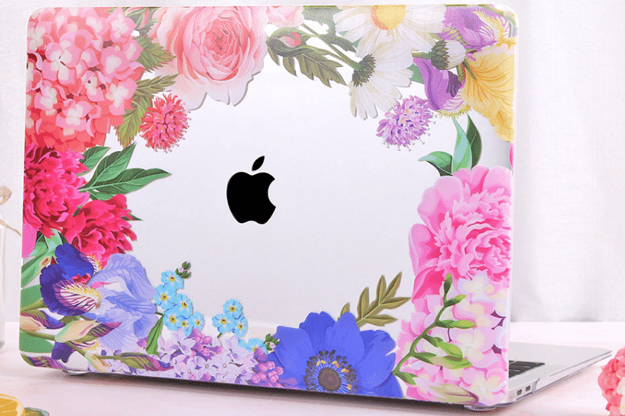 This is the Crystal Flower MacBook Pro 16 inch case.