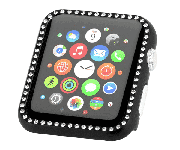 This is the Diamond Luxury Case for 44mm and 40mm Apple Watch Series 5.