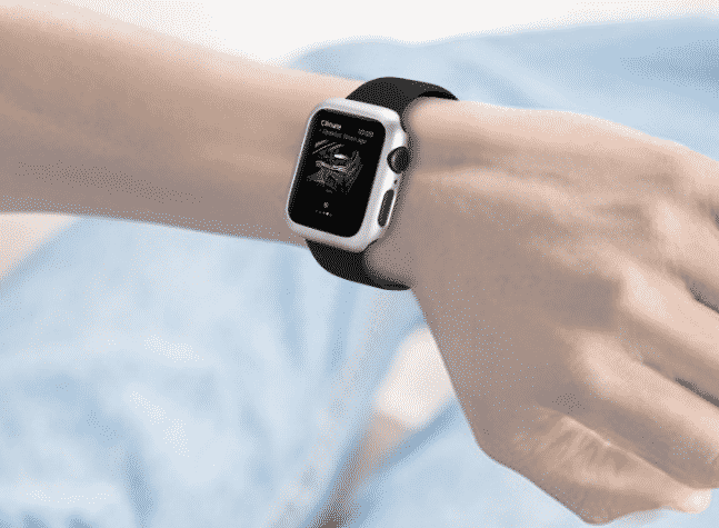 This is the Luxury Frame Case for 44mm and 40mm Apple Watch Series 5.