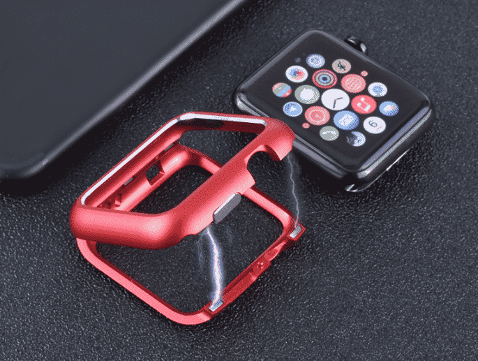 This is the Magnetic Adsorption Case for 44mm and 40mm Apple Watch Series 5.