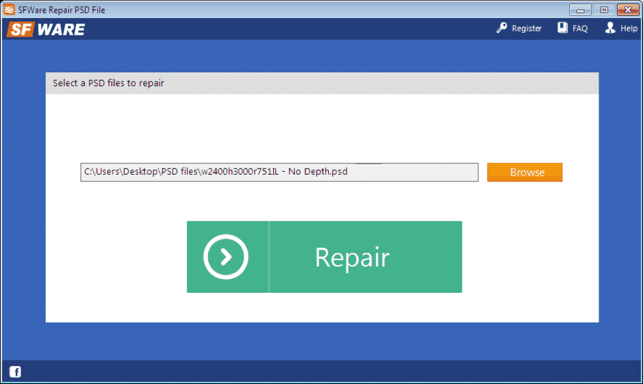 SFWare PSD Repair