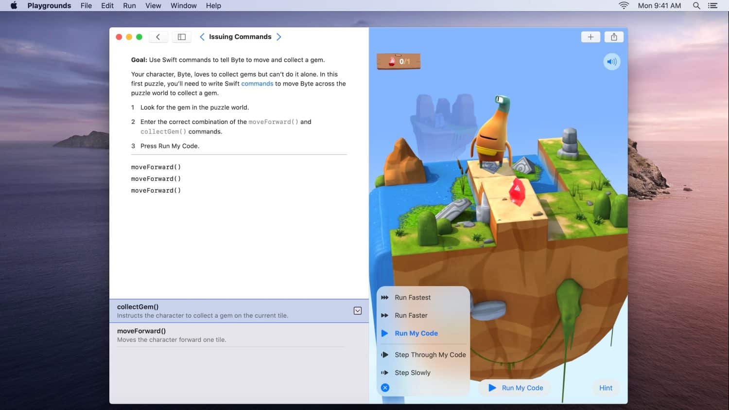 Swift Playgrounds app now available on the Mac