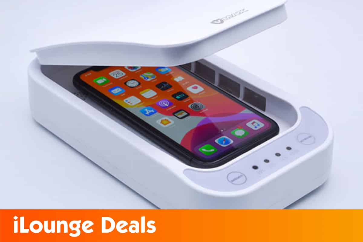 Cell Phone UV Sanitizer with iPhone
