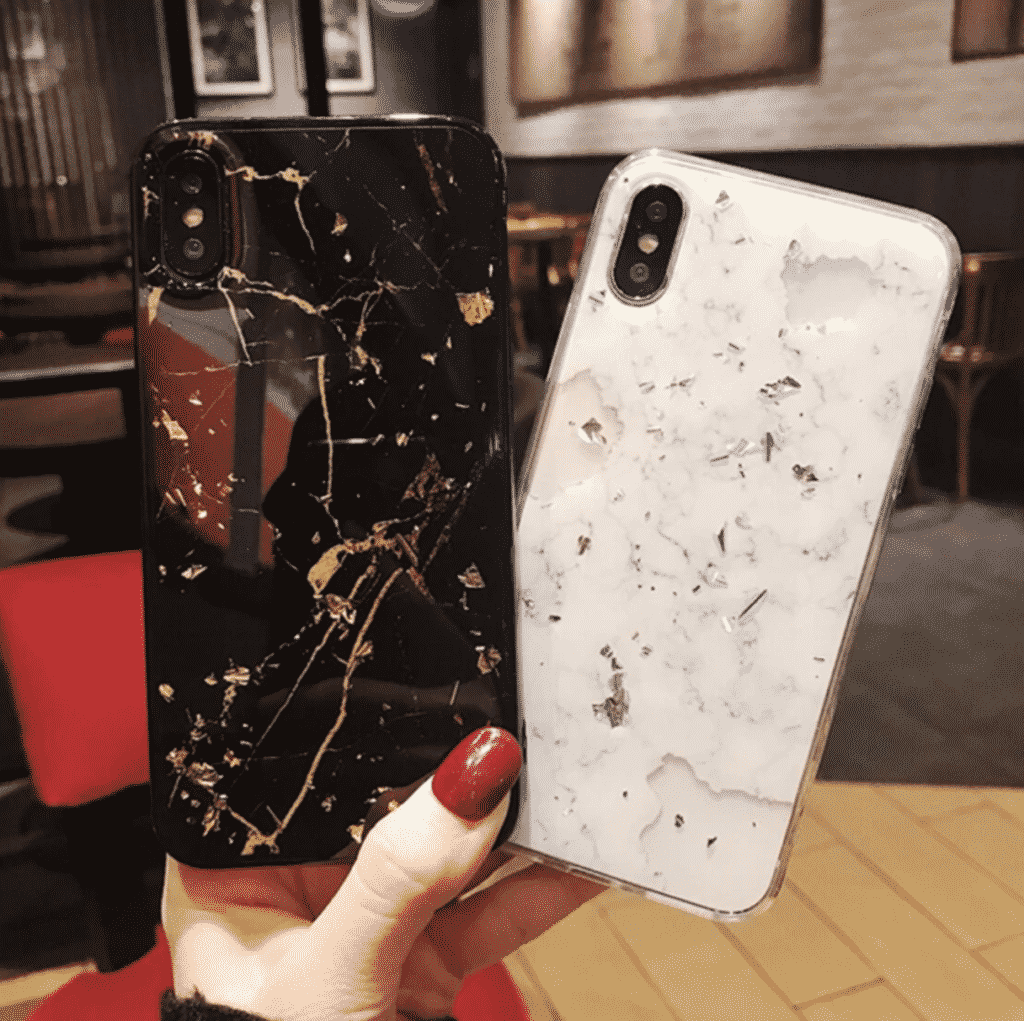 Gold Foil Case for iPhone SE 2020