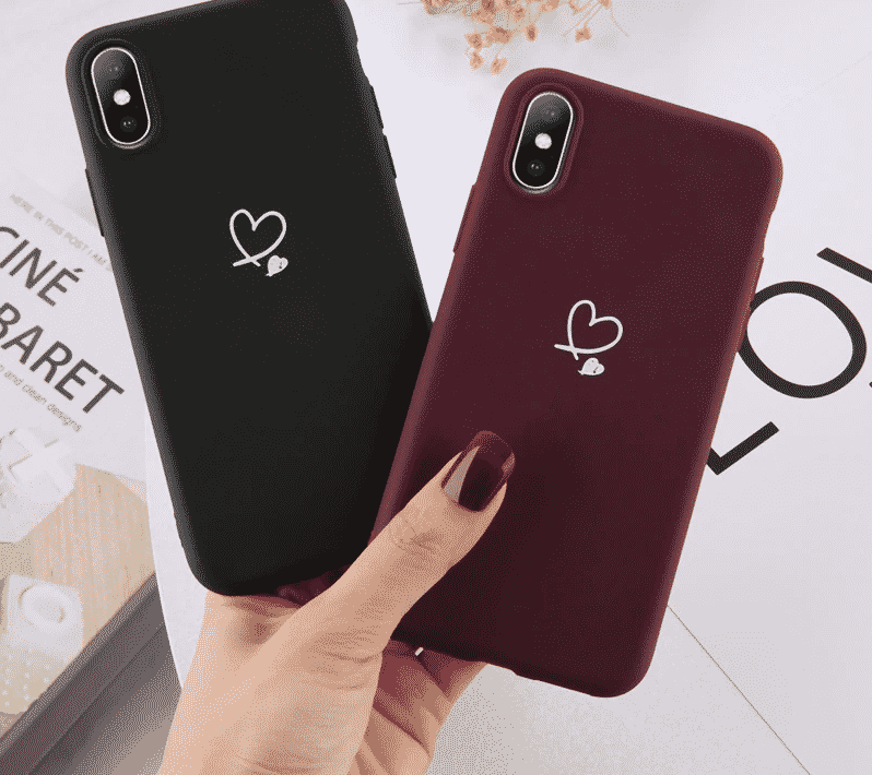 Love Heart Case for iPhone SE 2020