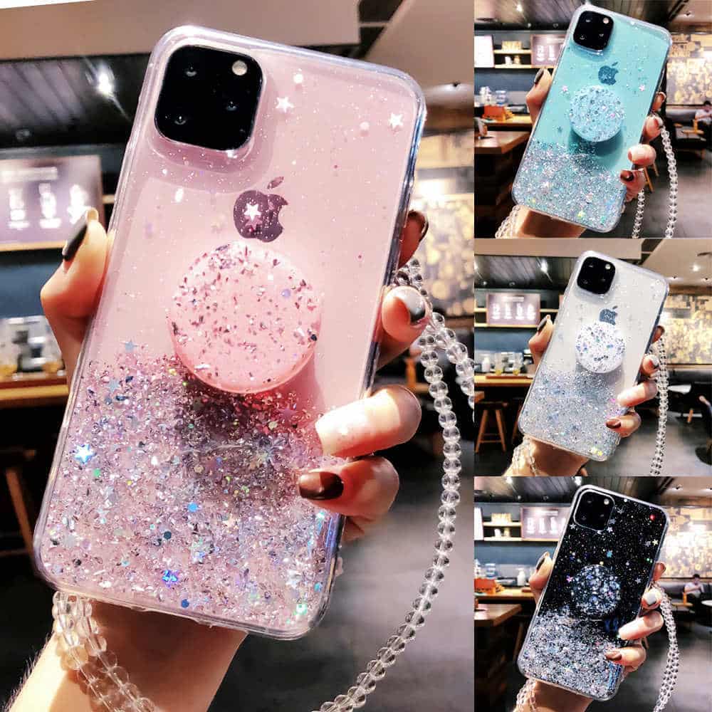 Unique Glitter Case for iPhone SE 2020
