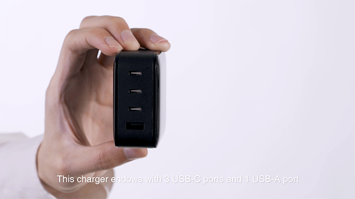 UGREEN 65W GaN with 3 USB-C and 1 USB-A