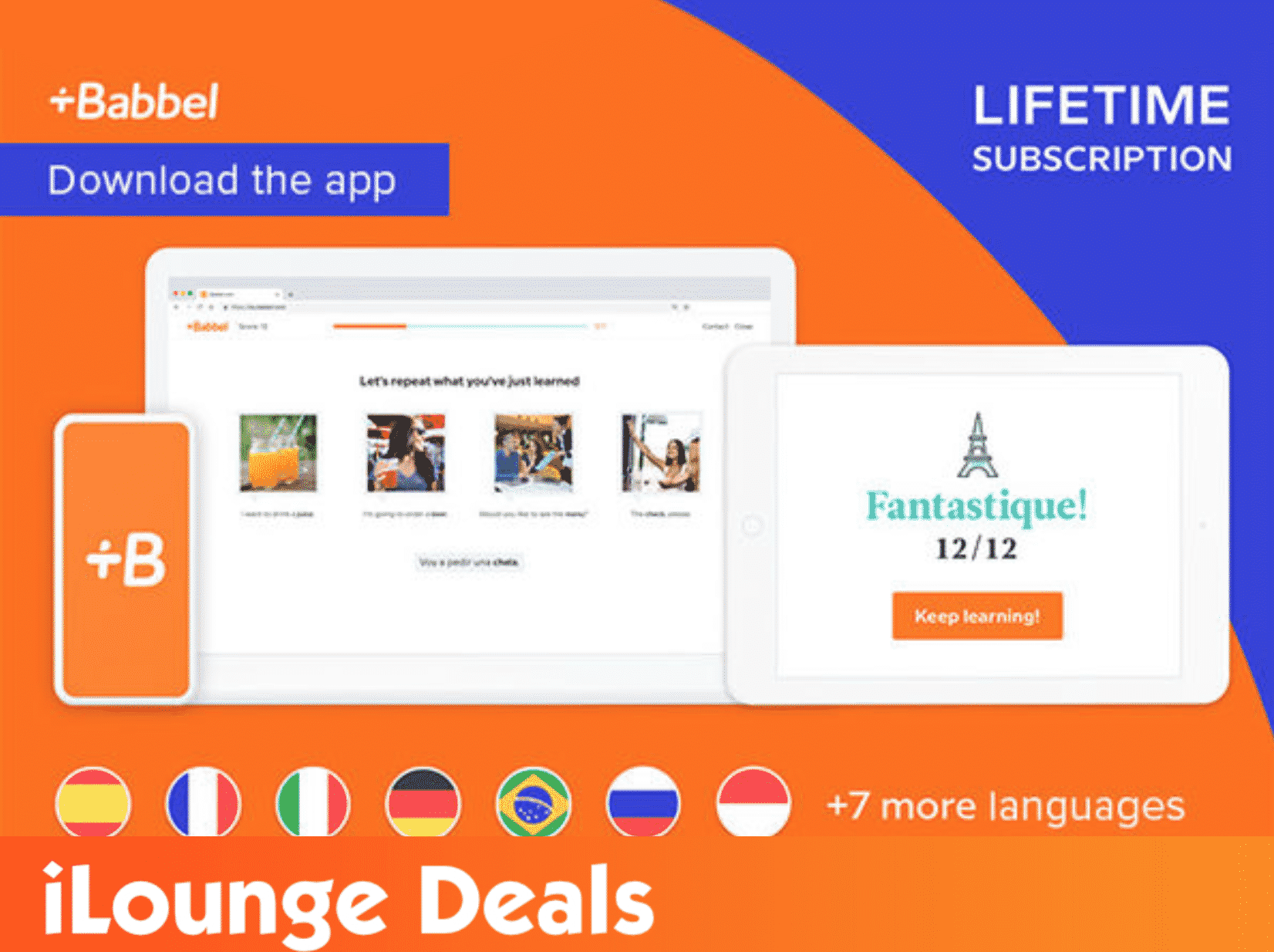 Babbel Language Learning Lifetime Subscription (All Languages)