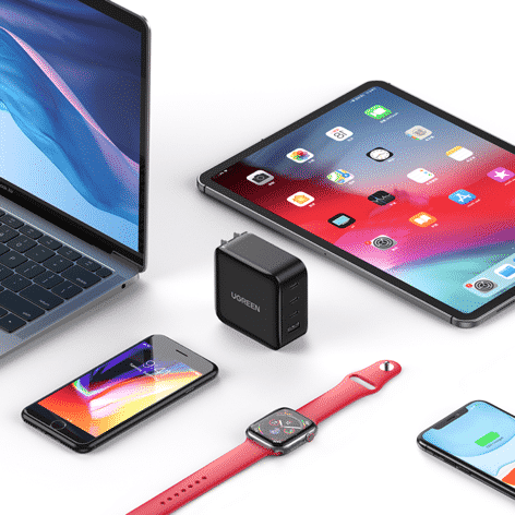 UGREEN 65W GaN with the Apple iPad, iPhone and Apple Watch