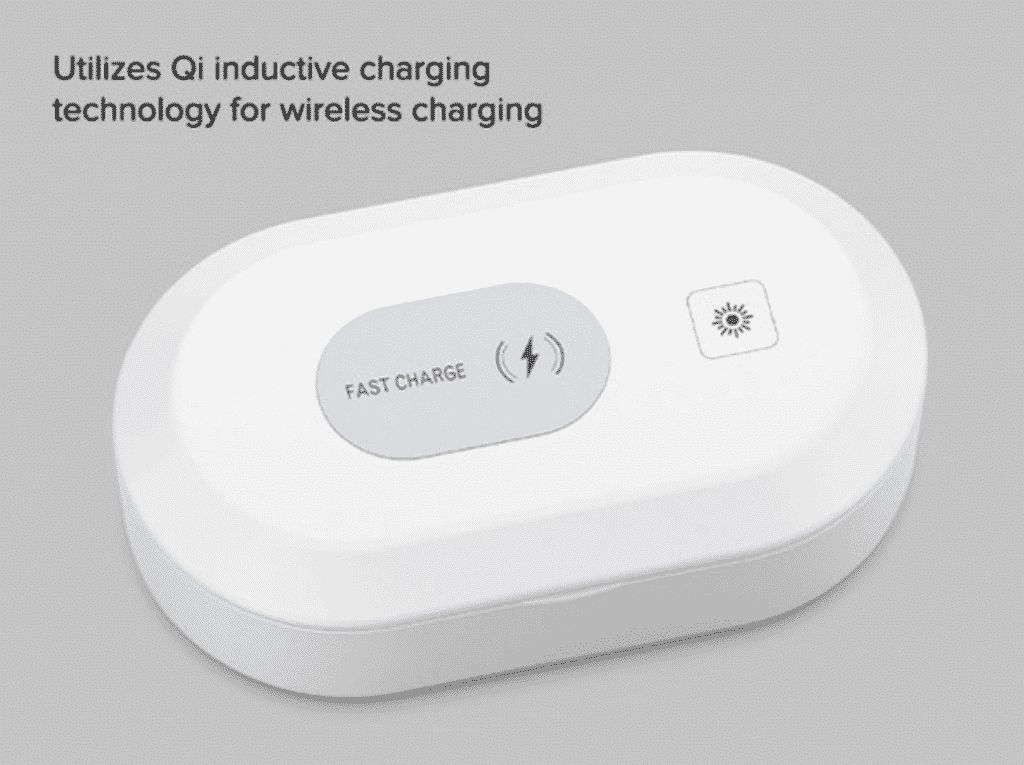 3-in-1 UV sterilizer wireless charger